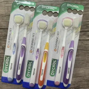 2-3 toothbrushes + 2 tongue brushes