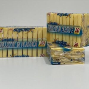 Bone-shaped laundry pegs, 185g, premium quality