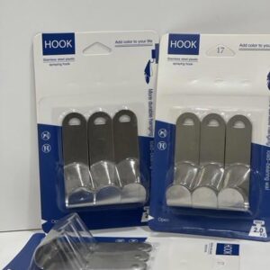 45-7 Metal Hanger 3*1 Double Face Rectangular
