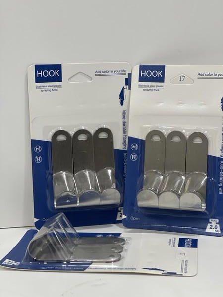 45-7 Metal Hanger 3*1 Double Face Rectangular