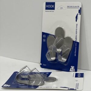 45-8 Metal Hanger 3*1 Double Face Rose