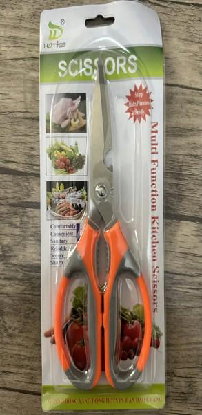 10-6 Classic Orange Kitchen and Chicken Scissors