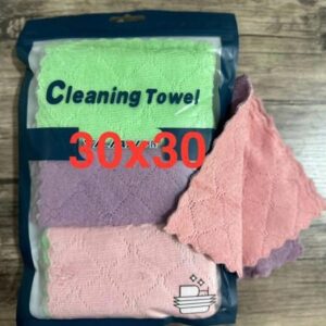15-1 Surface Cleaning Cloths, 3 Colors, 30*30