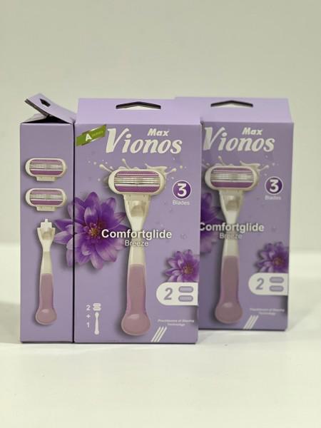46-4 Venus Women's Razor (Nahdi) Handle + 2 Heads