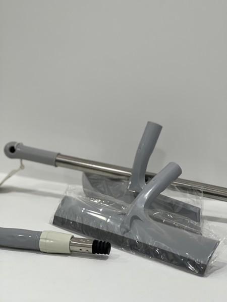 13-9 Skinny stainless steel broom with handle