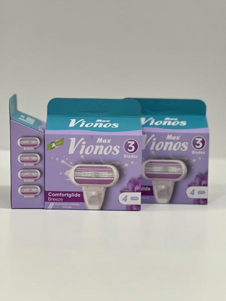 46-3 Pack Women's Razor Head 4 Heads
