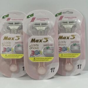 32-4 Women's Razor Handle + Replacement (3 Blades)