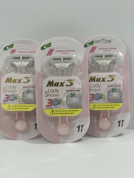 32-4 Women's Razor Handle + Replacement (3 Blades)