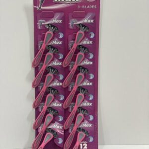 32-5 Card Women's Razor Pink (3 Blades)