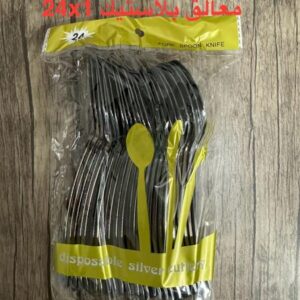 16-1 Plastic Table Spoons 24*1 / Bag