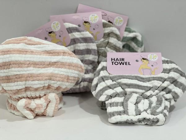 7-2 Round Hooded Head Towel 73g