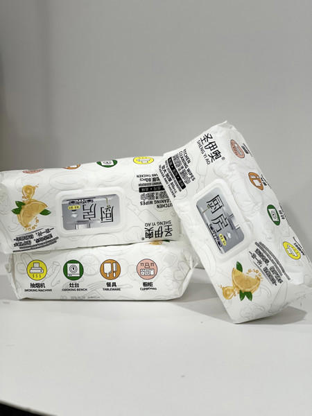8-2 Fine Wet Kitchen Towels with Lemon Scent 80*1