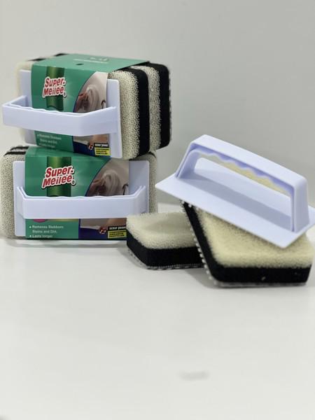12-1 Score Power Leaf Scrubber with Handle