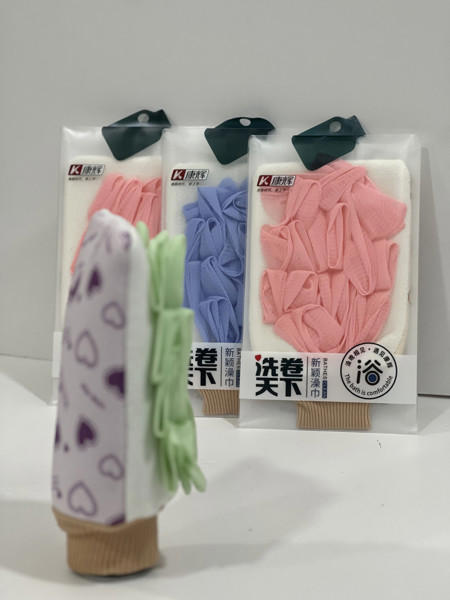 15-6 bath loofah palm + toasted rose