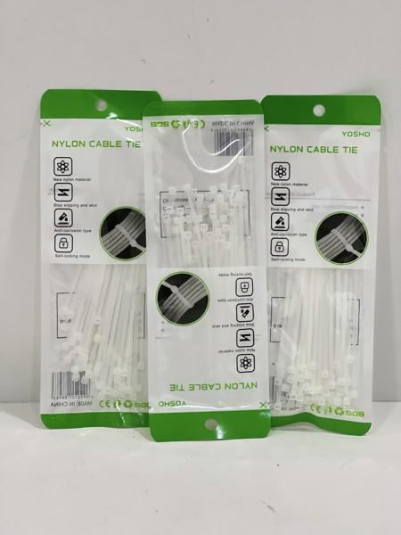 15-8 white plastic clips