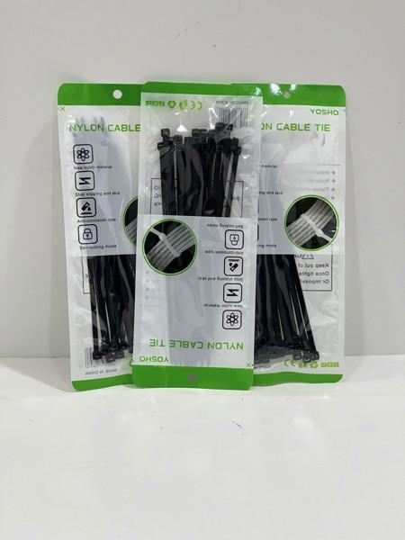 15-9 Black Plastic Clamps